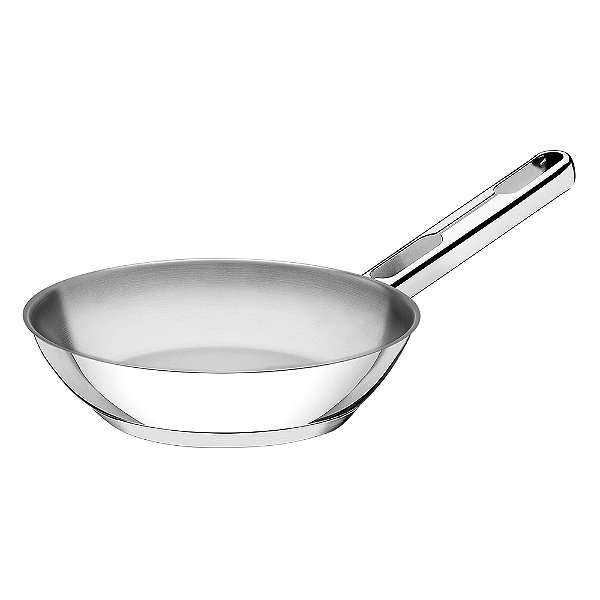 Frigideira 20cm Tramontina Allegra 1,3L em Aço Inox com Fundo Triplo