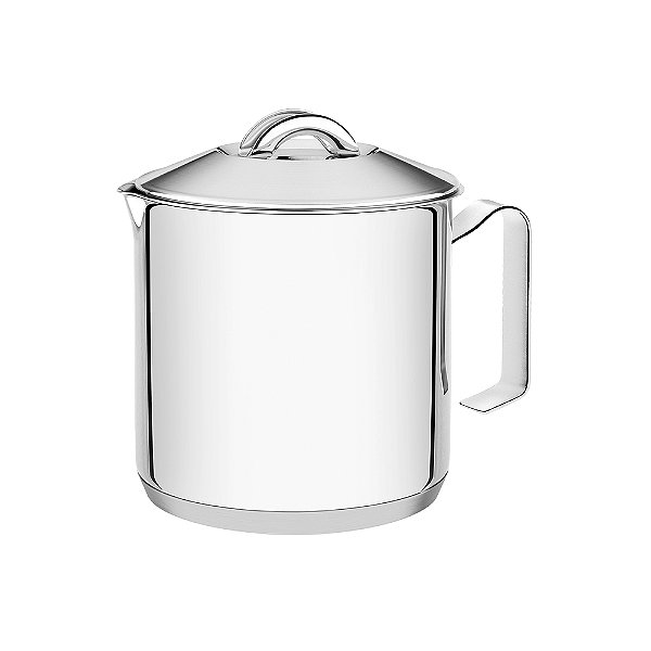 Fervedor 2L Tramontina Solar 14cm em Aço Inox com Fundo Triplo e Tampa