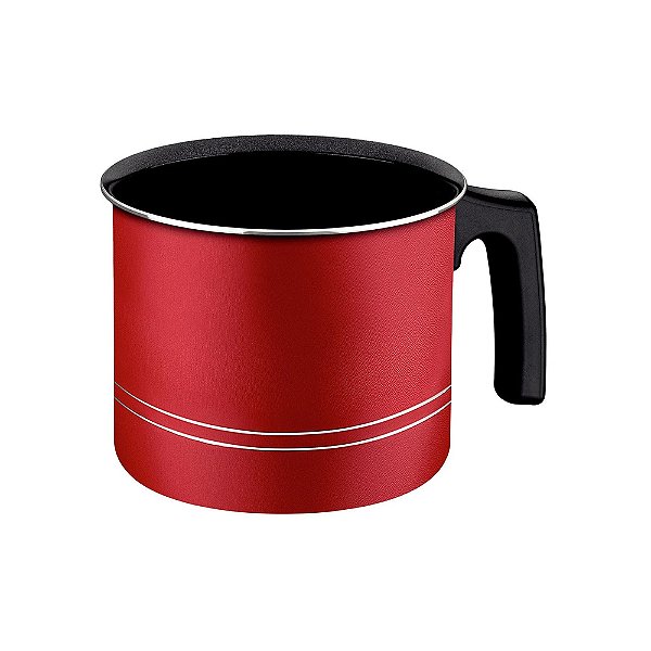 Fervedor Tramontina Sicília 1,9 Litros Antiaderente Starflon Excellent Vermelho 14 cm