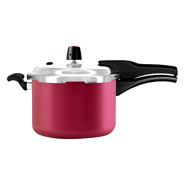 Panela de Pressão Panelux Magnific Cereja Fechamento Externo 4,5L