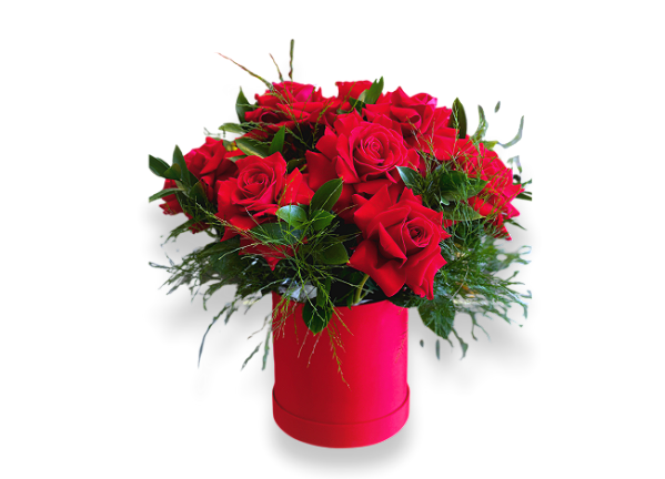 Box com Rosas Importadas