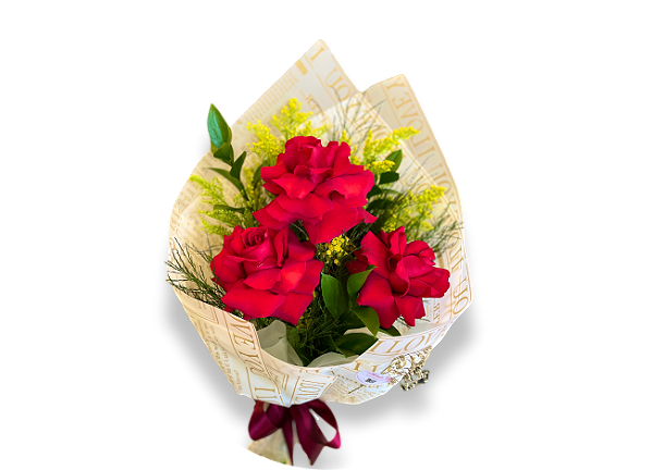 Buquê de Rosas Importadas Pequeno