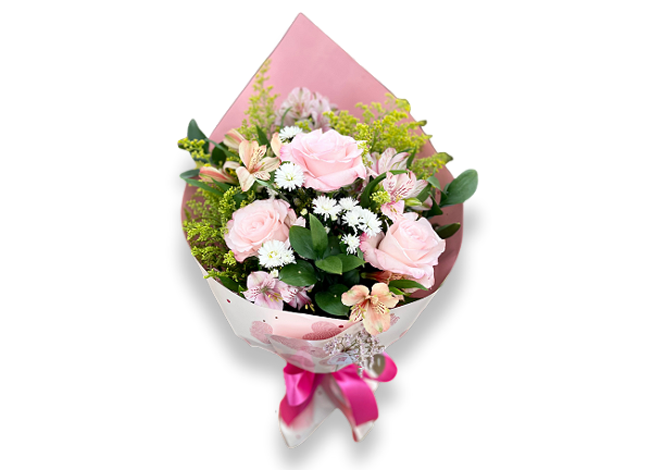 Buquê de Rosas com Mix de Flores
