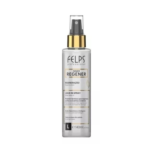 Leave-in Spray Regener Felps 140ml - Proteção e Brilho