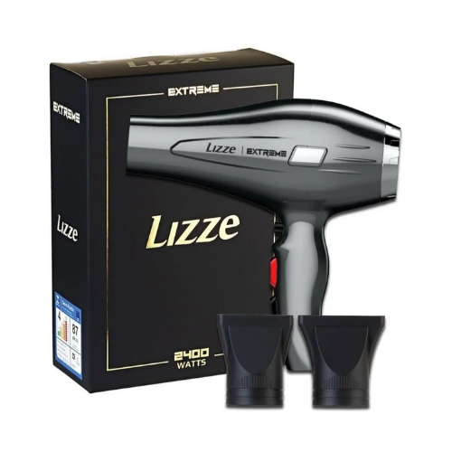 Secador de Cabelo Lizze Extreme Cinza 2400W 220V