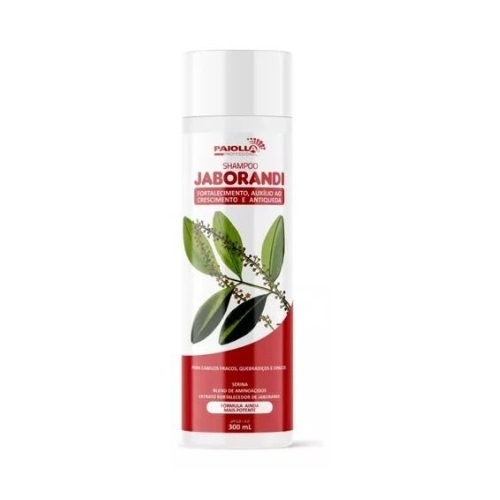 Shampoo Fortalecedor Jaborandi Paiolla 300ml - Força e Brilho