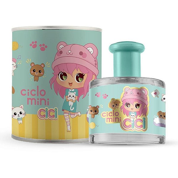 Ciclo Cici Zoe Deo Colônia Infantil Floral Frutal Feminina 100ml