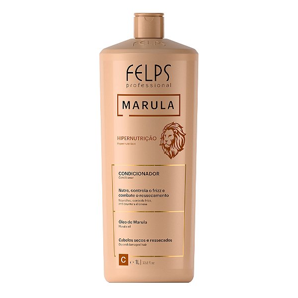 Felps Professional Condicionador Marula Hipernutrição Anti-Frizz 1000ml