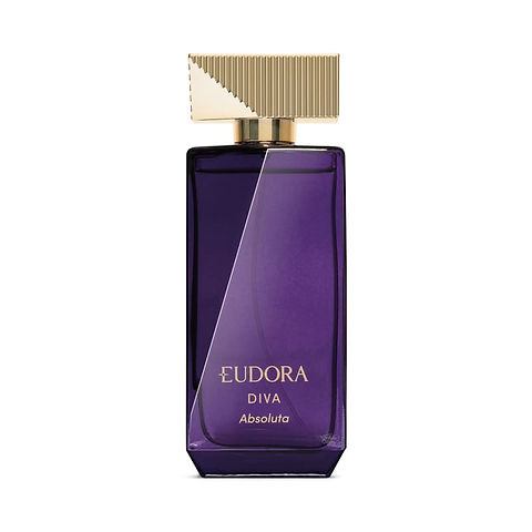Eudora Diva Absoluta Desodorante Colônia Feminina Fragrância Floriental Frutal 100ml