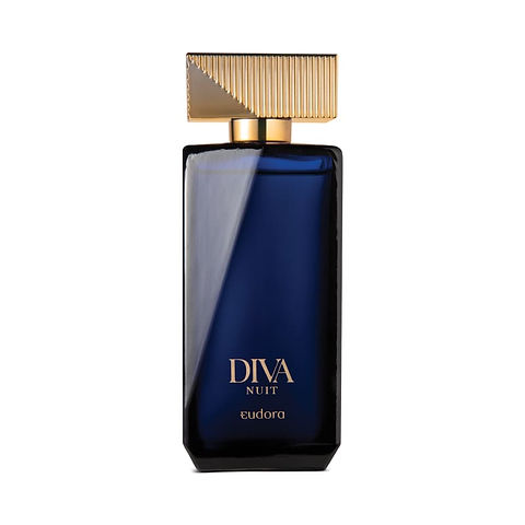 Eudora Diva Nuit Desodorante Colônia Floral Oriental Feminina 100ml