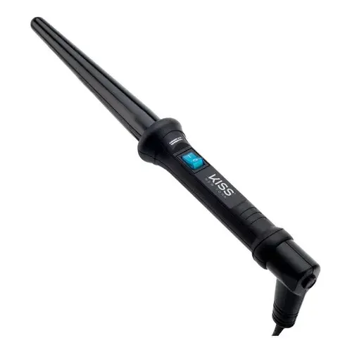 Kiss New York Curl Wand Modelador de Cachos Cilíndrico 1 Pol 210°C 410°F