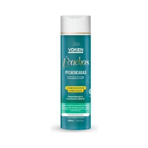 Voken Écachos Condicionador Umectante para Cachos Maciez e Selagem 300ml