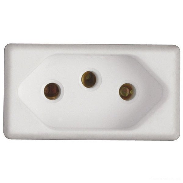 Tramontina Liz Modulo Tomada 2P+T 20A 250V Branco