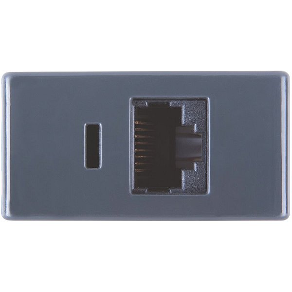 Tramontina Liz Modulo Tomada Transmissão Dados RJ45 cat. 6 Grafite