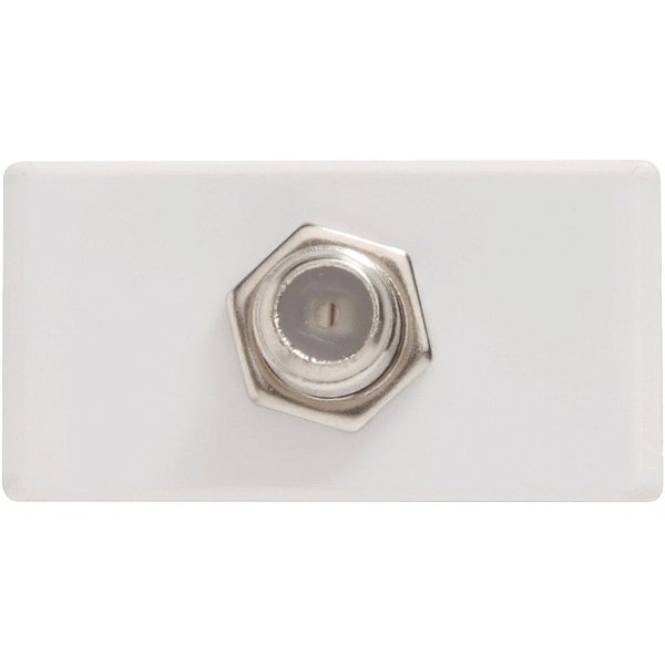 Tramontina Liz Modulo Tomada TV SAT Coaxial Direta Branco