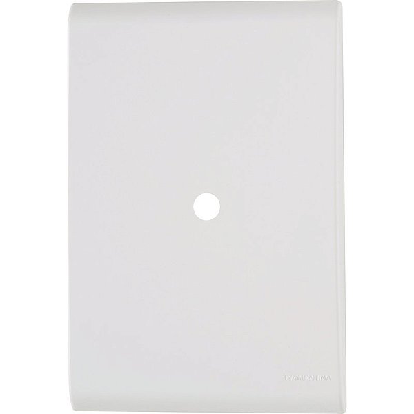 Tramontina Liz Placa 1 Furo 9,5mm 4x2 Branca