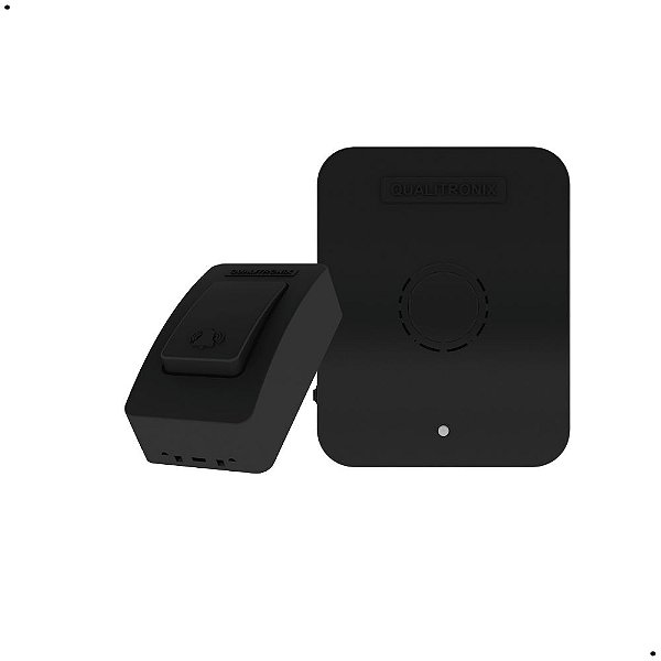 Campainha Sem Fio Anti-Furto – 52 Toques – 150 m – PT – Qualitronix