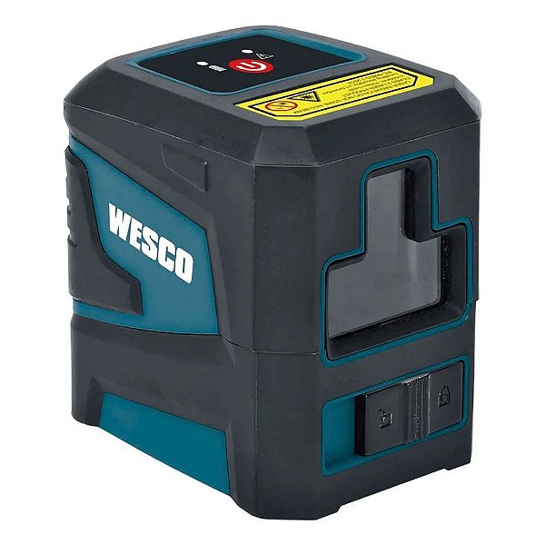 Nível a Laser Verde 15 m – 2 Linhas – com Suporte e Bolsa – WS8915K – Wesco