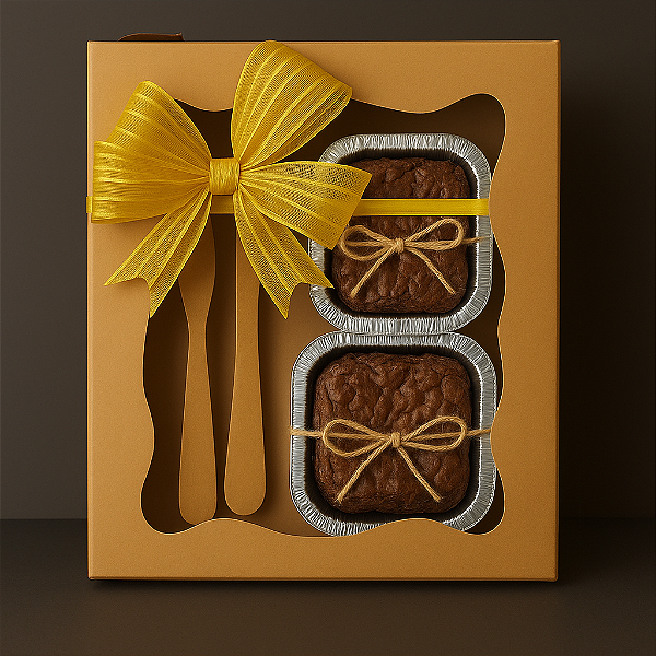 2 Brownies de Chocolate Belga