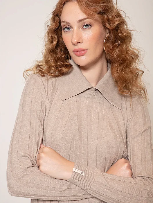 BLUSA C\ GOLA REMOVIVEL FEMININA BIAMAR 12396