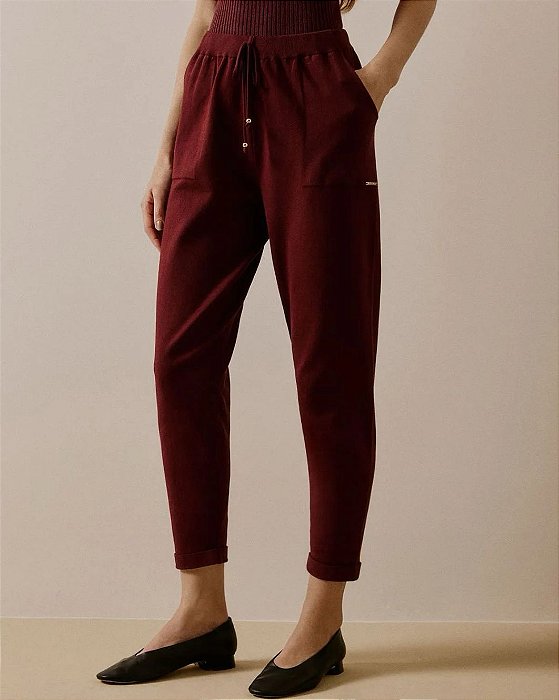 CALÇA FEMININA EM TRICÔ ANSELMI