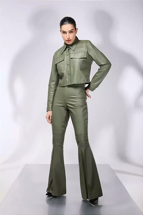 TOP GEIZA COURO FEM ST. TROIS 1013