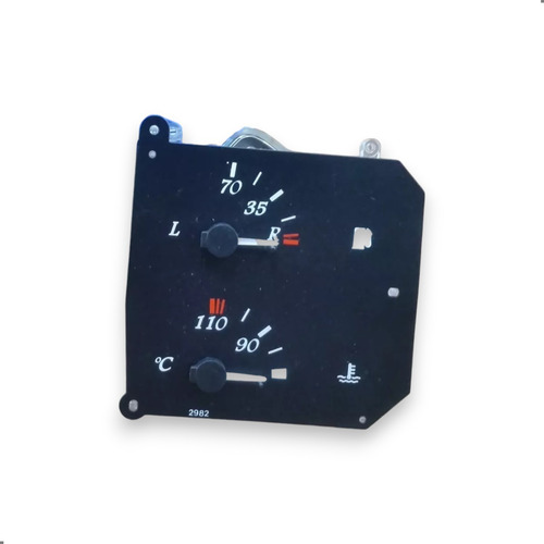 Relógio Temperatura Gasolina Omega 93 Até 98 Fundo Branco