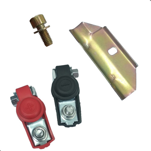 Suporte Fixação Bateria + Terminal Bateria Gol Parati Voyage