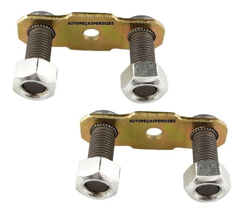 Par Parafuso Fixação Pivo Na Bandeja Gol Parati Saveiro / 92