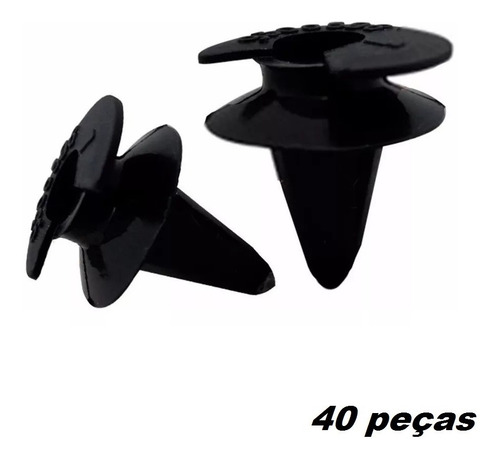 Kit 40 Grampos Papelao Forro Porta Chevette Chevy Marajo Tds