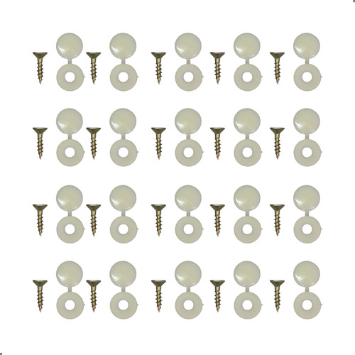 Kit Parafuso Forro Porta Fusca Brasilia Kombi Bege 20pcs