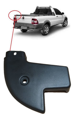 Tampa Canto Caçamba Strada Working Trekking 97/13 Esquerdo