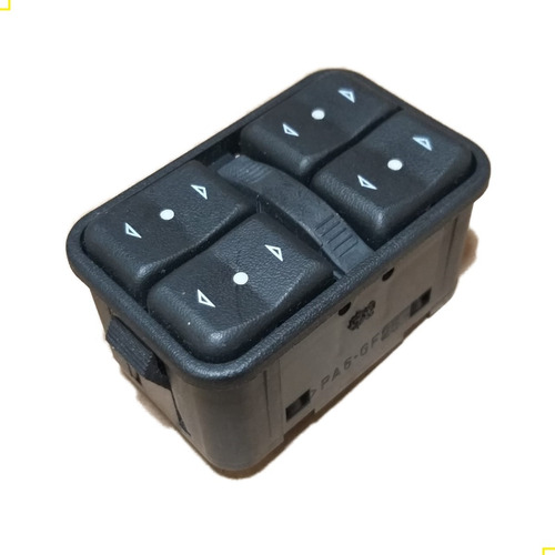 Botão Interruptor Vidro Eletrico Quadruplo Agile Prisma Azul