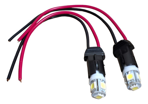 Par Soquete Luz Farol Corsa Palio Gol Fiesta Uno Vivace Led