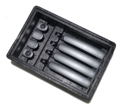 Jogo Maçaneta Porta Gol G5 Voyage Fox Polo Prata Tungsten