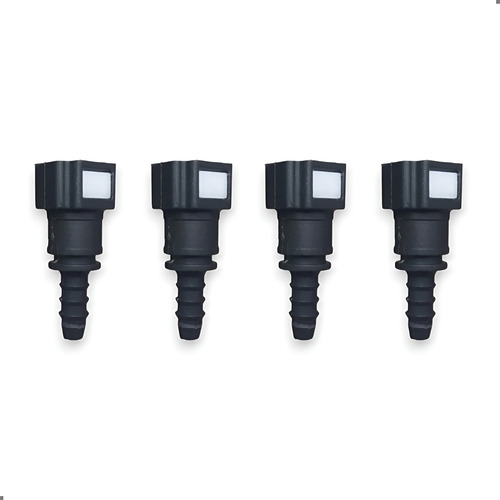 4 Peças Conector Engate Rápido Combustível 8mm X 8mm 5/16