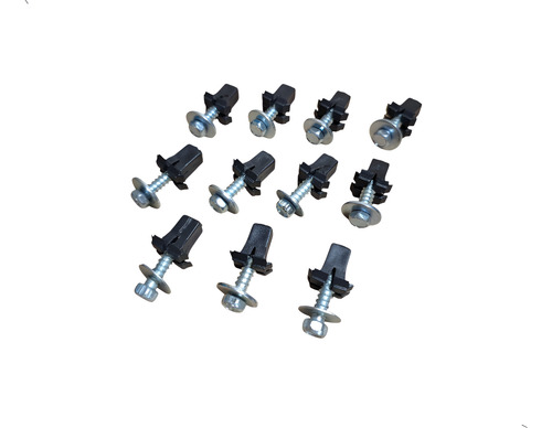 Kit Parafuso Bucha Fixacao Parachoque Monza Omega 92/98 10pc