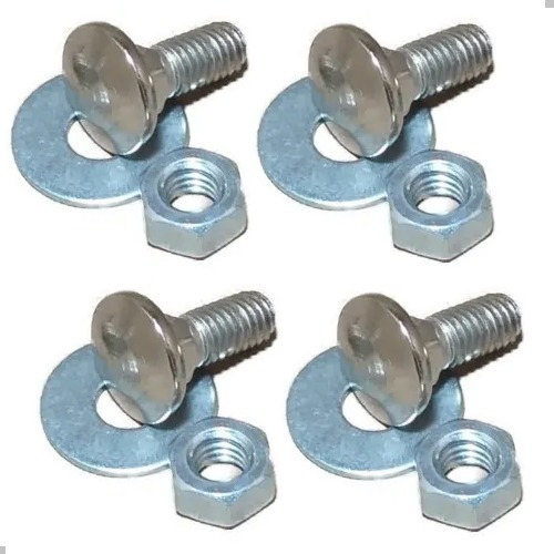 Parafuso Parachoque Passat Gol Voyage Parati Kit 4pcs Até 84