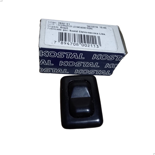 Botao Interruptor Vidro Eletrico Monza Opala 85/87 Kostal