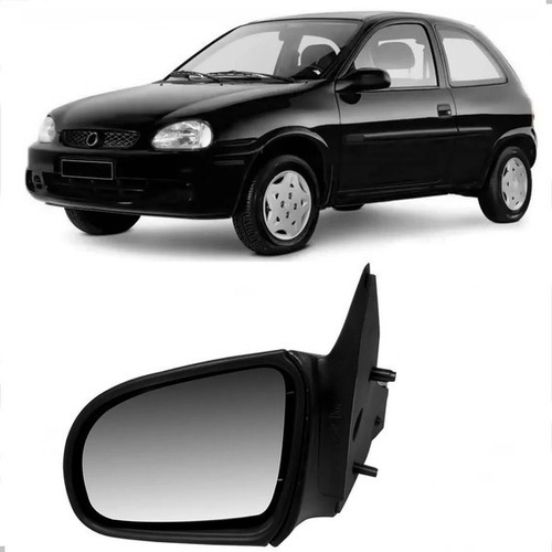 Espelho Retrovisor Corsa 94 Até 02 Esquerdo Fixo