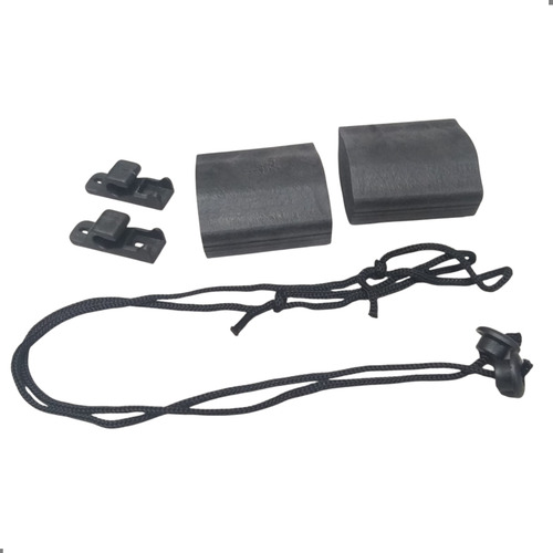 Par Cordão Tampão + Batente + Suporte Fixação Gol 80 Até 95