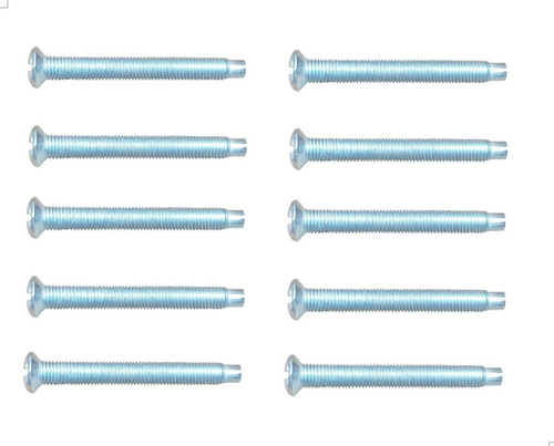 Kit 10 Parafuso Aro Farol Fusca 73/86 Itamar Kombi 76/14