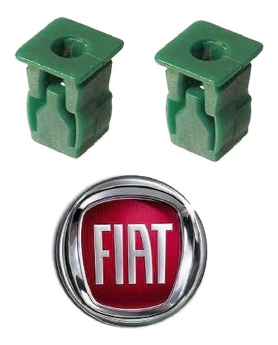 Bucha Fixação Diversas Fiat 9x9 Mm Original 2pcs 14202883
