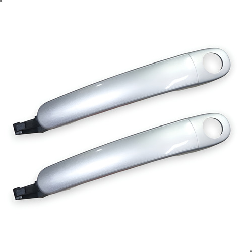 Maçaneta Porta Gol G5 G6 Voyage Fox Polo Prata Sirius Par