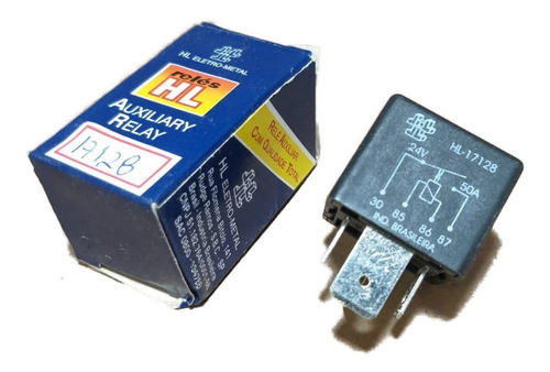 Rele Auxiliar Universal 24v 50ah Hl 4 Terminais