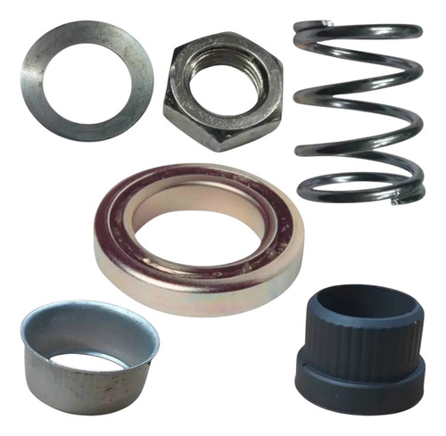 Rolamento Coluna Direção + Mola + Arruela - Kombi 98 Até 13