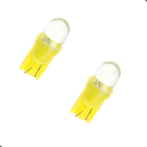 Par Lampada Led Pingão T10 ( Amarelo )