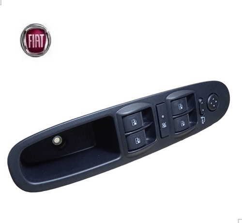 Botao Duplo Vidro Eletrico E Retrovisor Punto Linea Fiat 4p