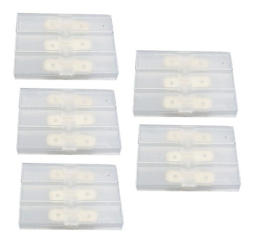 Conector Terminal Eletrico 6,3mm 3x3 3 Entrada 3 Saida (5pc)