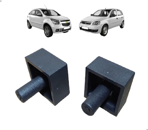 Par Pino Batente Bagagito Tampão Traseiro Corsa Hatch Agile